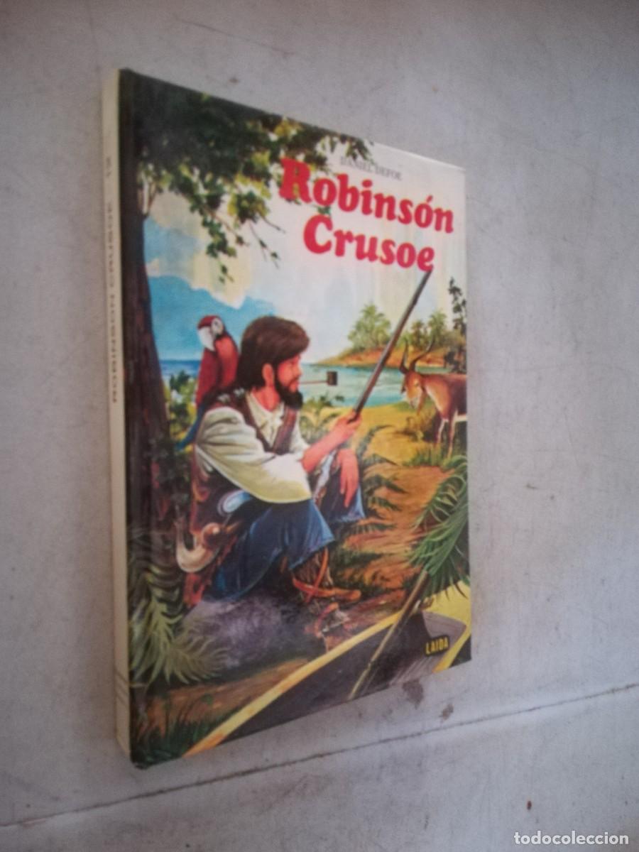 Libros de segunda mano: ROBINSON CRUSOE / DANIEL DEFOE / TXT 126 / LAIDA - Foto 1