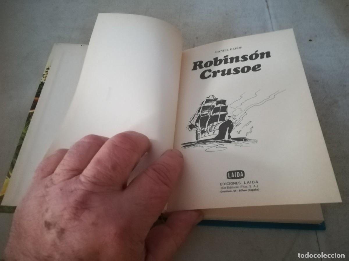 Libros de segunda mano: ROBINSON CRUSOE / DANIEL DEFOE / TXT 126 / LAIDA - Foto 4