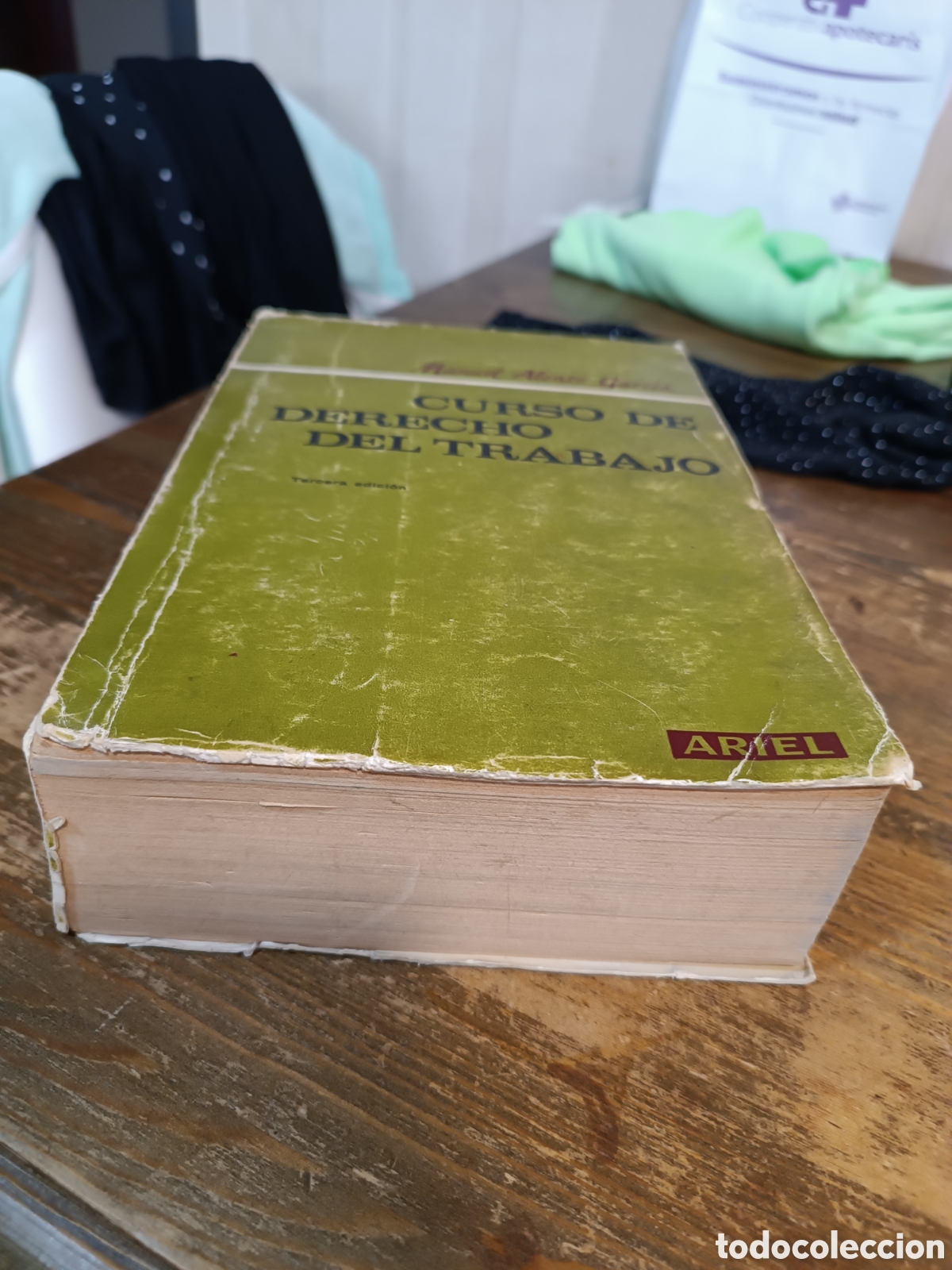 Libros de segunda mano: Curso de derecho del trabajo - Foto 3