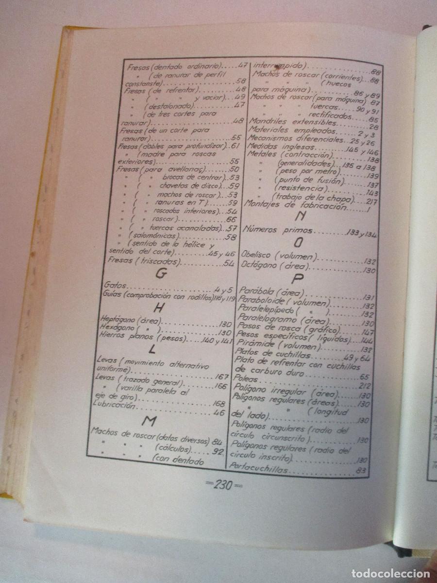 Libros de segunda mano: P. MILLAND Vadem&eacute;cum del proyectista y constructor de herramientas W27222 - Foto 4