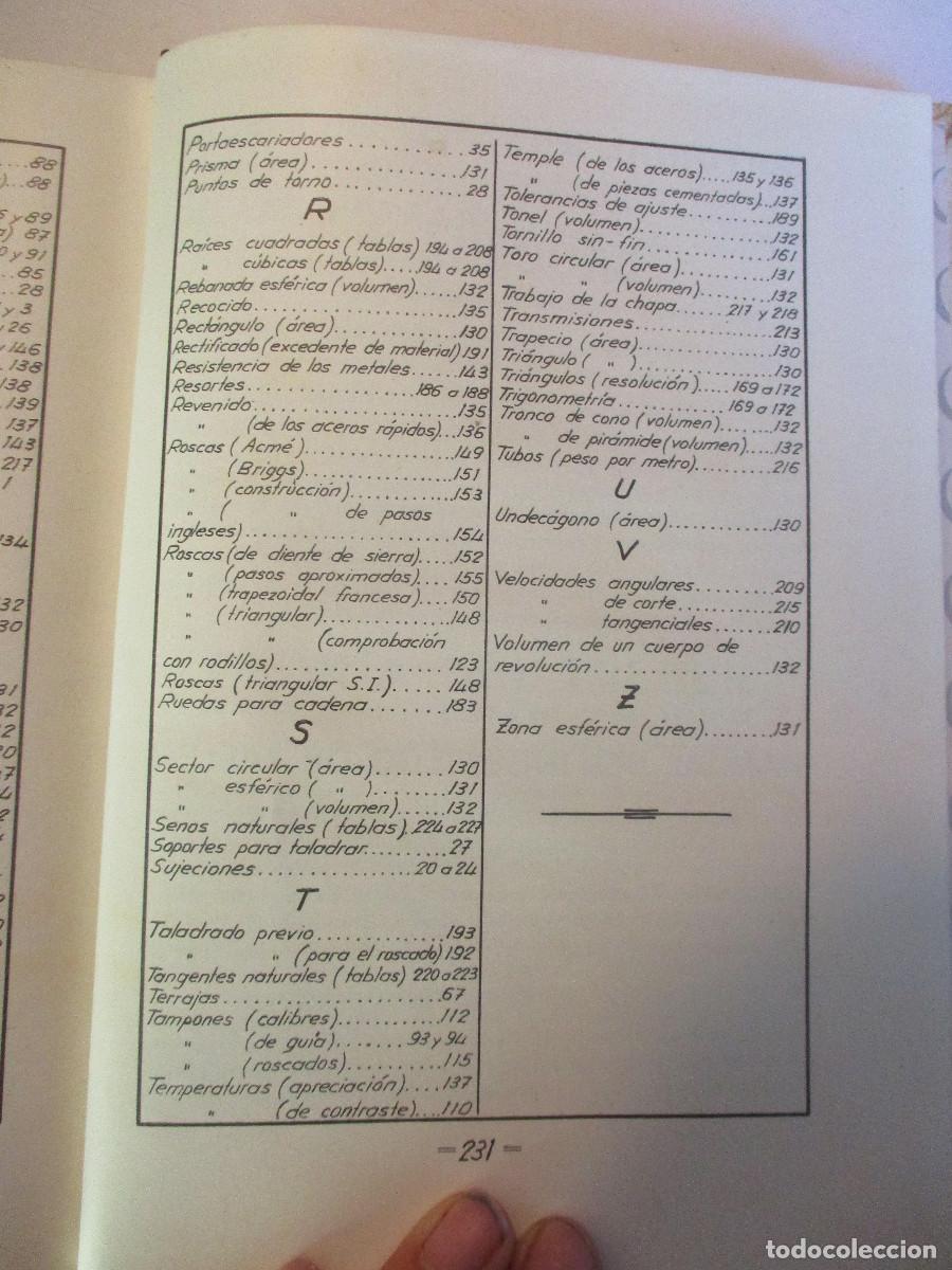 Libros de segunda mano: P. MILLAND Vadem&eacute;cum del proyectista y constructor de herramientas W27222 - Foto 5