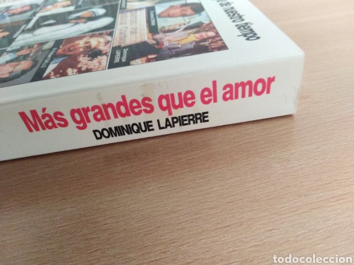 Libros de segunda mano: M&Aacute;S GRANDES QUE EL AMOR. Dominique Lapierre - Foto 4