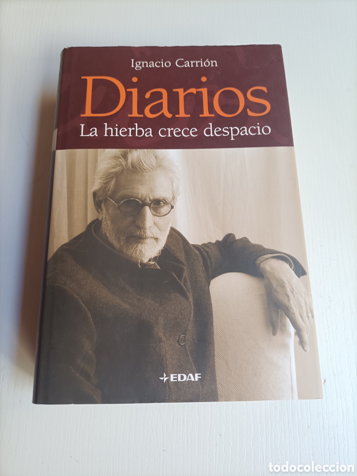 Libros de segunda mano: Diarios. La hierba crece despacio. Ignacio Carri&oacute;n - Foto 2