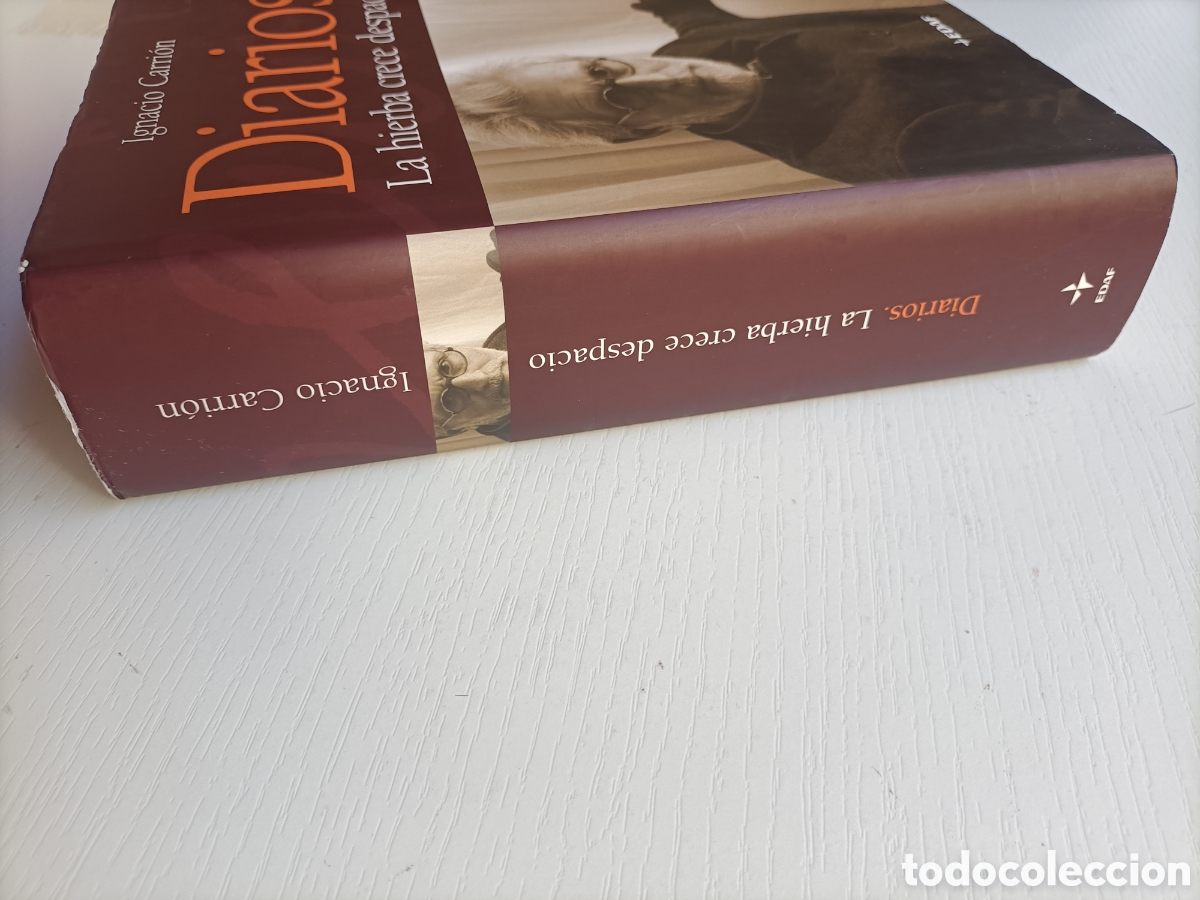 Libros de segunda mano: Diarios. La hierba crece despacio. Ignacio Carri&oacute;n - Foto 4