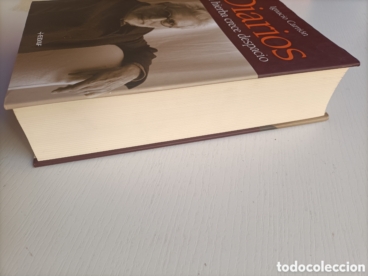 Libros de segunda mano: Diarios. La hierba crece despacio. Ignacio Carri&oacute;n - Foto 5