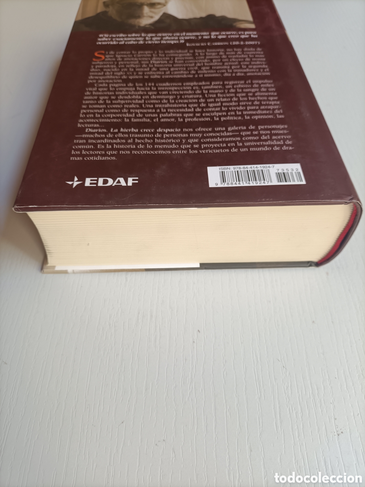 Libros de segunda mano: Diarios. La hierba crece despacio. Ignacio Carri&oacute;n - Foto 6