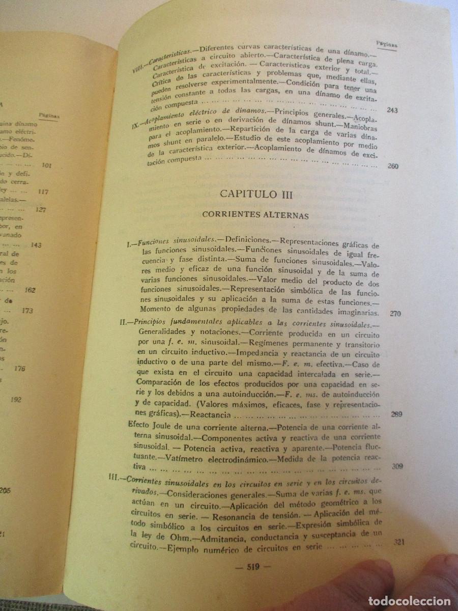 Libros de segunda mano: JOS&Eacute; MORILLO Y FARF&Aacute;N Curso de electrotecnia W27240 - Foto 4