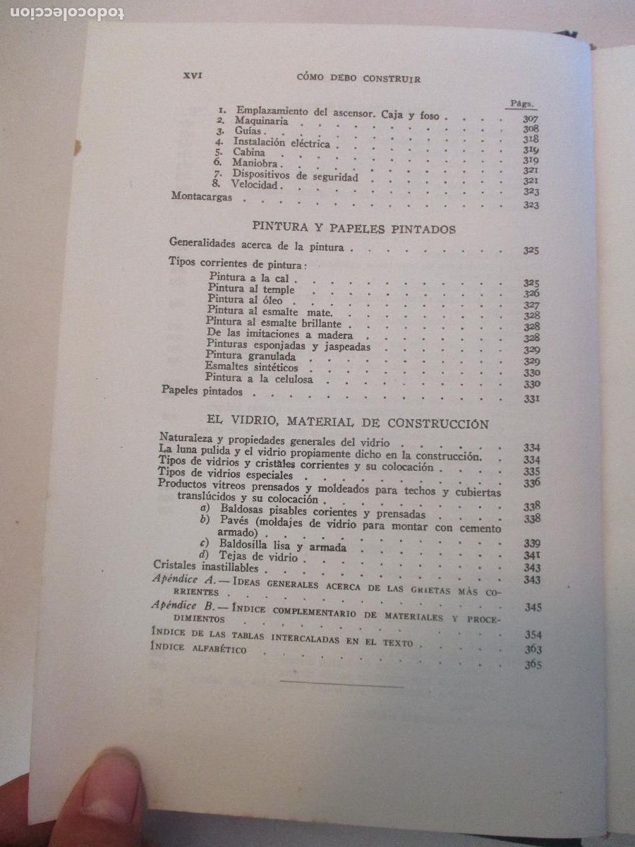 Libros de segunda mano: PEDRO BENAVENT DE BARBER&Aacute; Como debo construir Manual pr&aacute;ctico de construcci&oacute;n de edificios W27243 - Foto 10