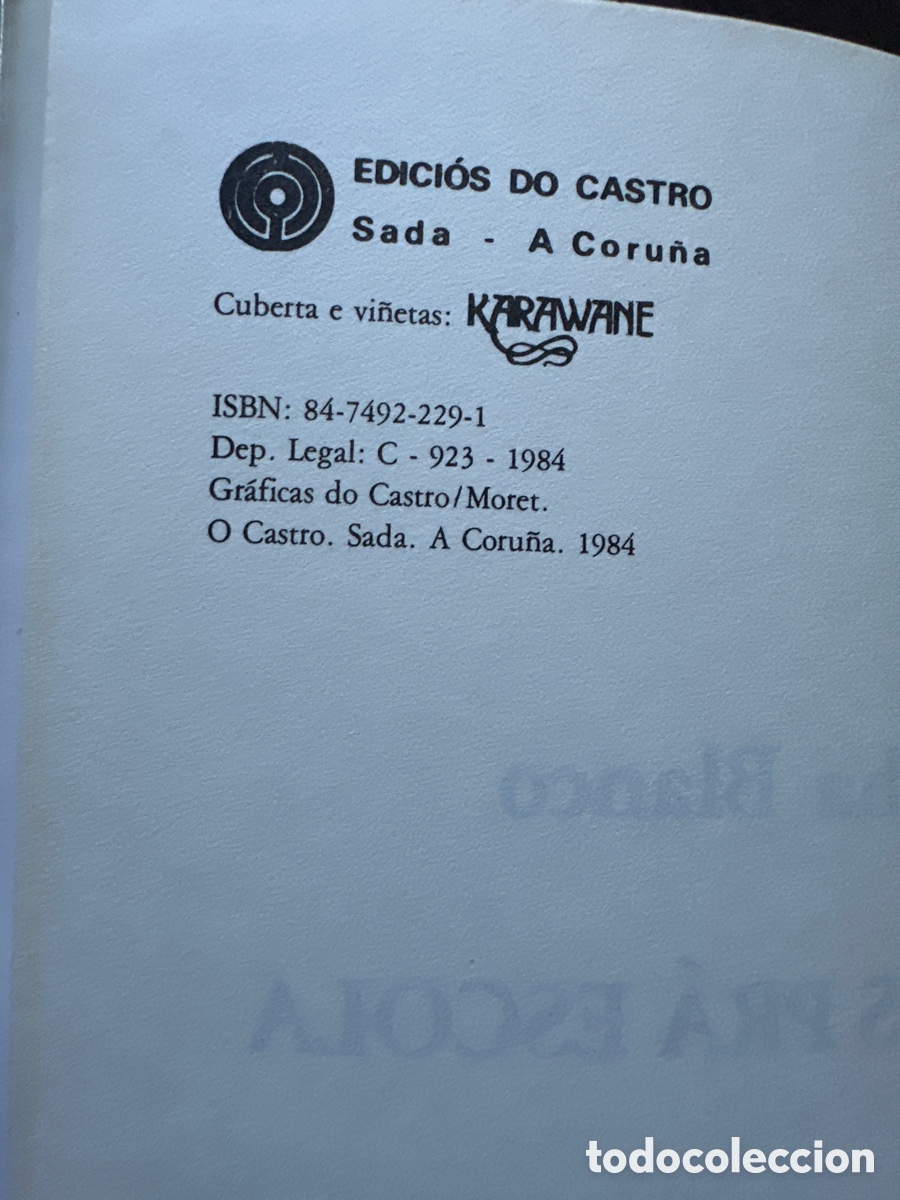 Libros de segunda mano: COUSI&Ntilde;AS PRA ESCOLA -- CONCHA BLANCO -- EDICIOS DO CASTRO 1984 - Foto 3