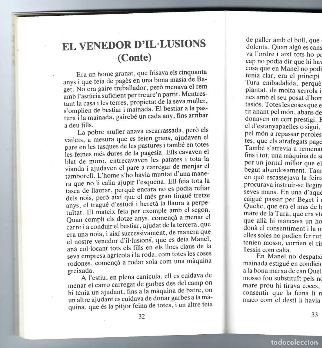 Libros de segunda mano: 35... CONTES CURTS. FRANCESC VENTURA. OLOT. 1988 - Foto 5