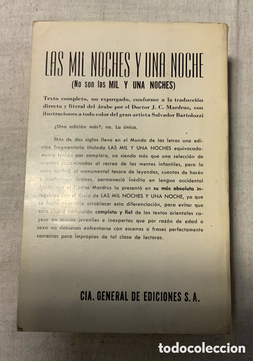 Libros de segunda mano: Las mil noches y una. - Foto 5