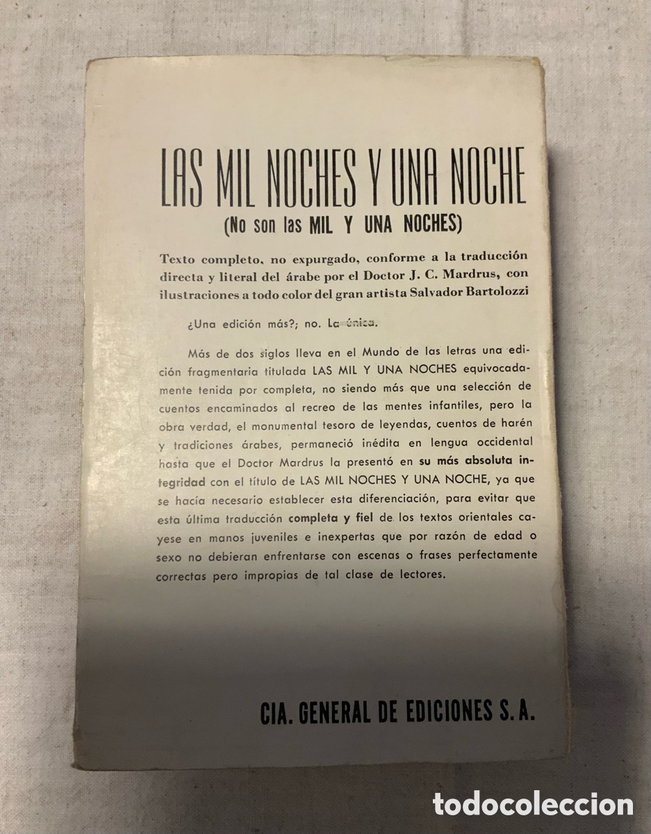 Libros de segunda mano: Las mil noches y una. - Foto 9