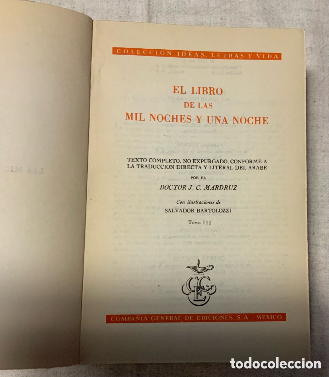 Libros de segunda mano: Las mil noches y una. - Foto 10