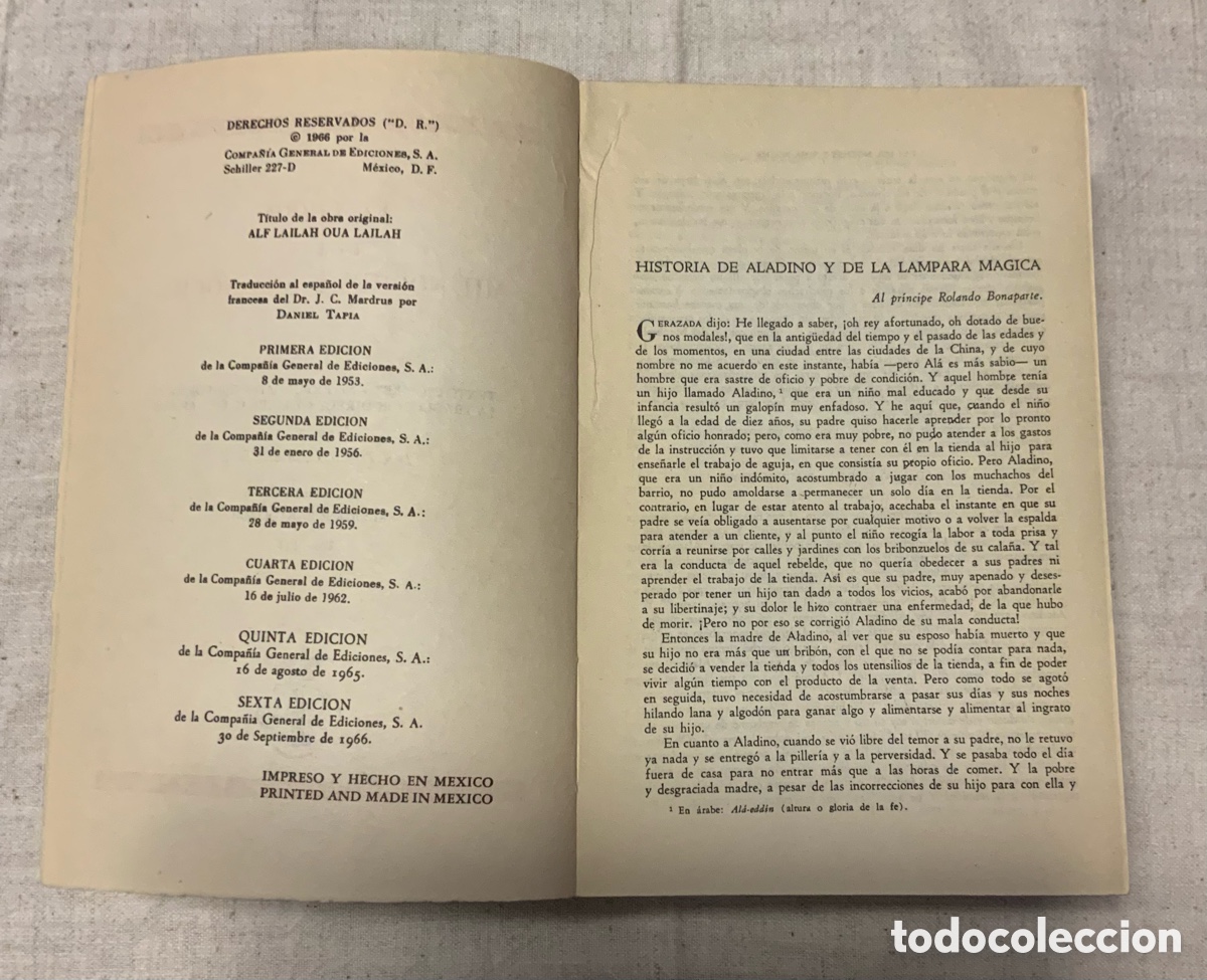 Libros de segunda mano: Las mil noches y una. - Foto 11