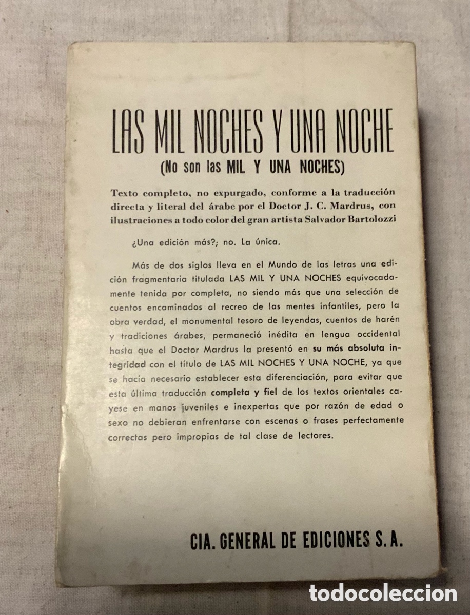 Libros de segunda mano: Las mil noches y una. - Foto 12