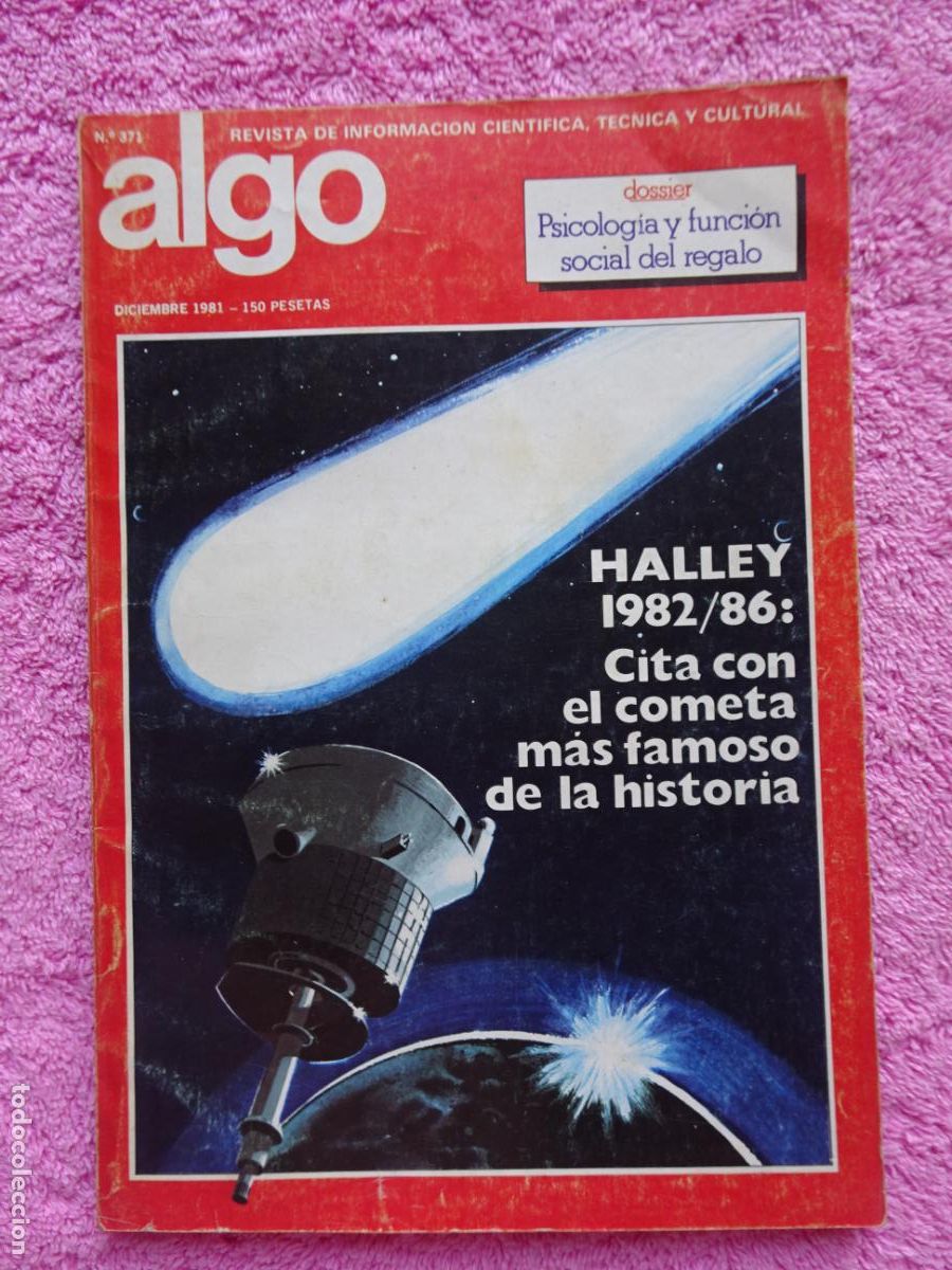 Libros de segunda mano: cita con el cometa halley algo 371 diciembre 1981 revista de informaci&oacute;n cient&iacute;fica t&eacute;cnica y