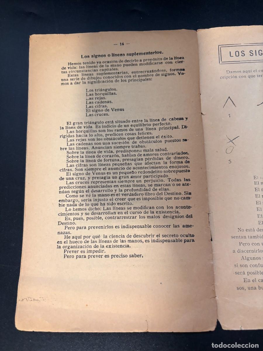 Libros de segunda mano: C&Oacute;MO SE LEE EN LA MANO. BEDEY. COLECCION MODERNA. PAGS: 16 - Foto 4