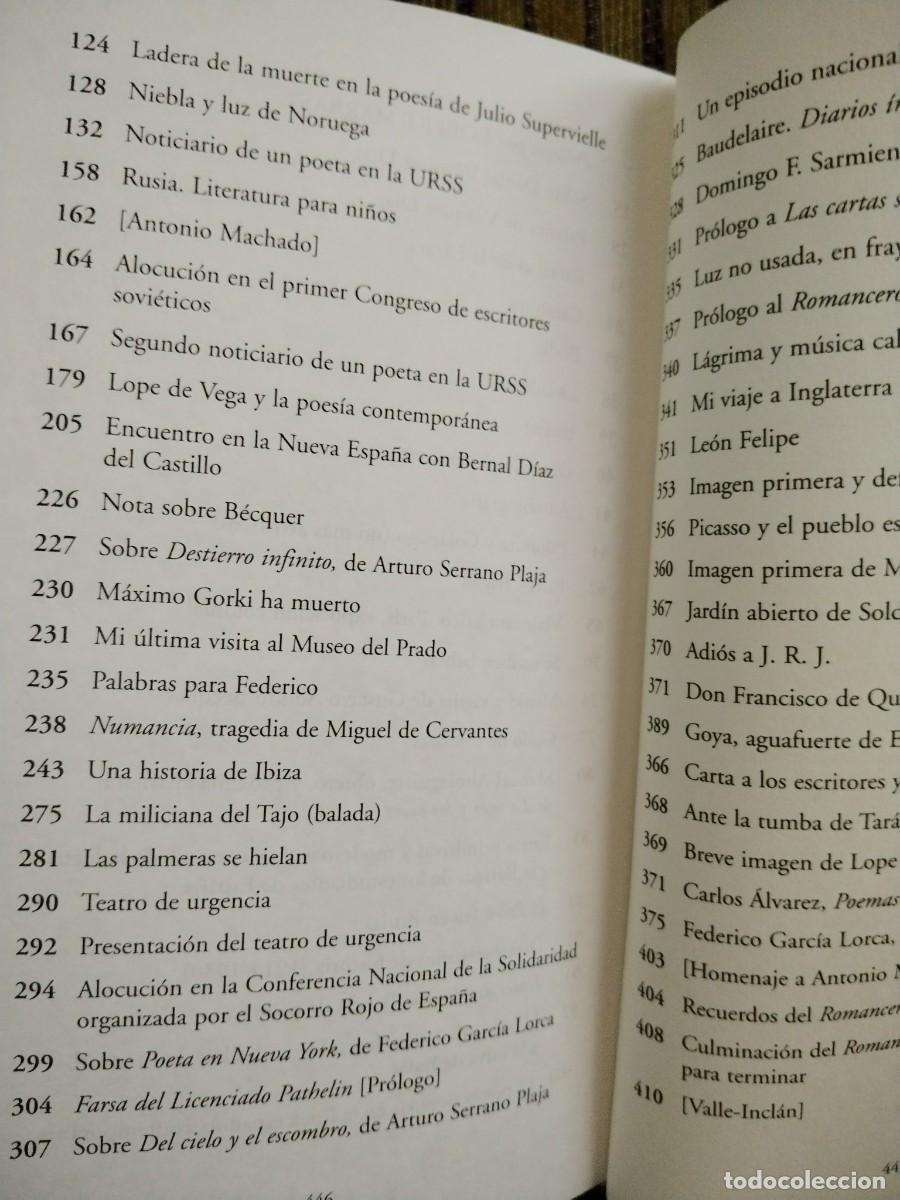 Libros de segunda mano: PROSAS ENCONTRADAS Rafael Alberti - Foto 8
