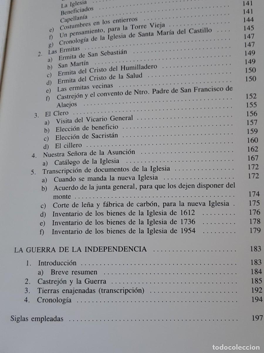 Libros de segunda mano: Historia de Castrejon de Trabancos Valladolid - Foto 3