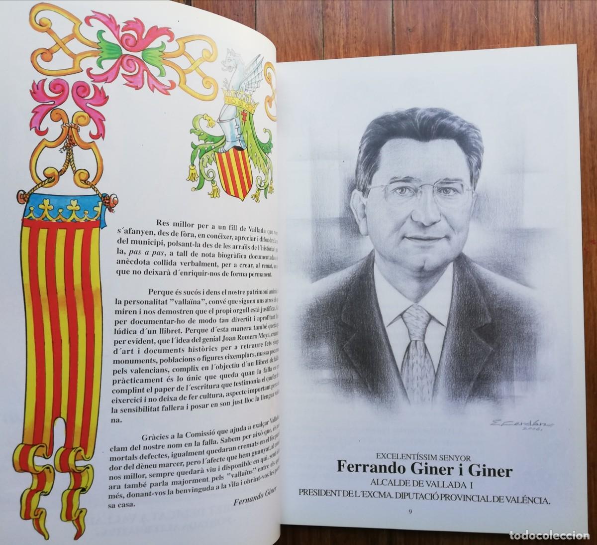 Libros de segunda mano: Llibret de la Falla Francesc Climent - Uruguay - Marqu&eacute;s de Bellet del a&ntilde;o 2007. Vallada - Foto 11