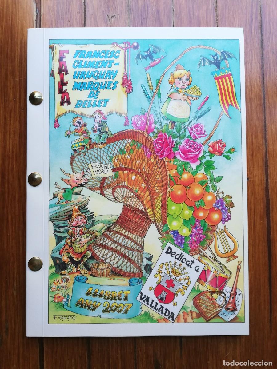 Libros de segunda mano: Llibret de la Falla Francesc Climent - Uruguay - Marqu&eacute;s de Bellet del a&ntilde;o 2007. Vallada - Foto 16