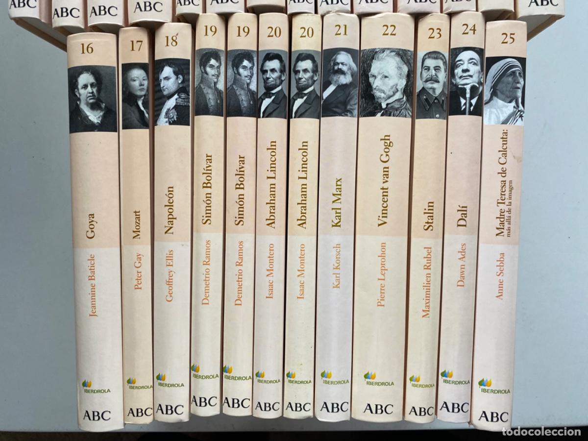 Libros de segunda mano: BIBLIOTECA ABC PROTAGONISTAS DE LA HISTORIA 24 TOMOS DE 25 - Foto 3