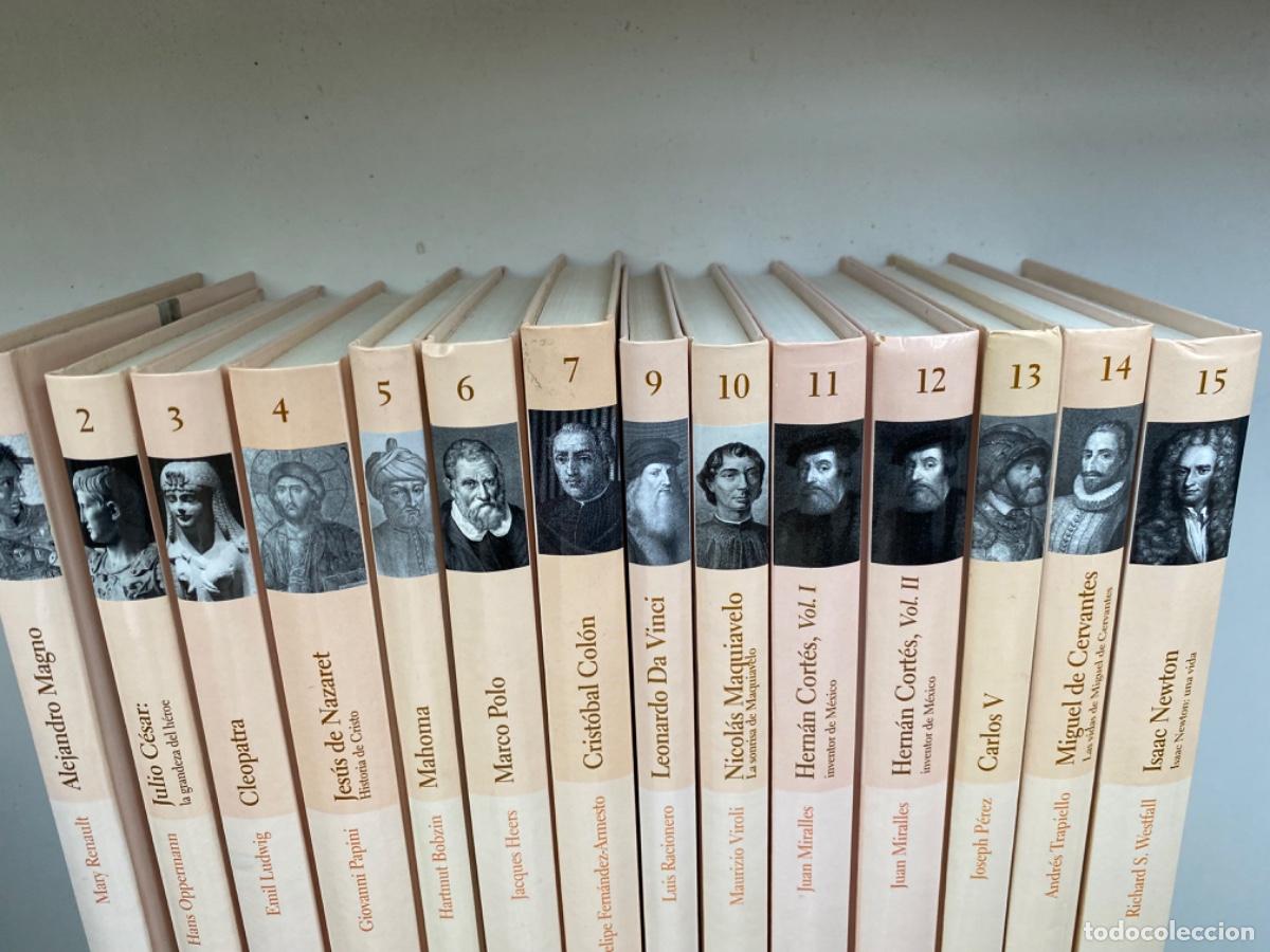 Libros de segunda mano: BIBLIOTECA ABC PROTAGONISTAS DE LA HISTORIA 24 TOMOS DE 25 - Foto 6