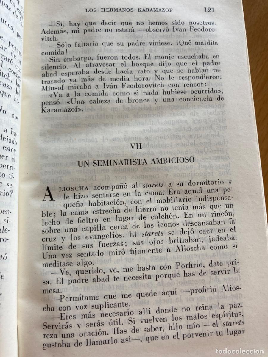 Libros de segunda mano: OBRAS INMORTALES  Dostoyevski EDAF 1959 - Foto 6