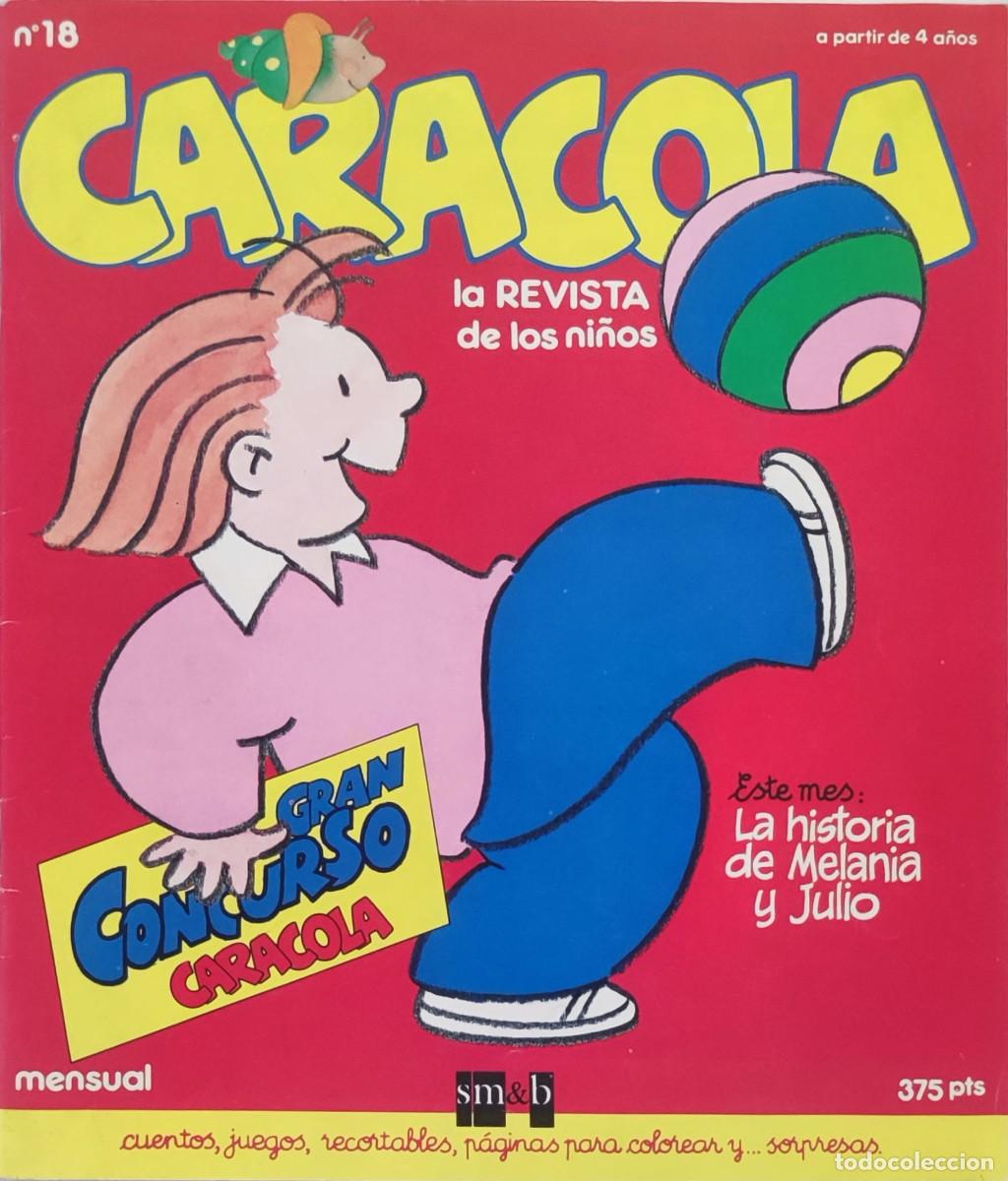 Libros de segunda mano: CARACOLA : LA REVISTA DE LOS NI&Ntilde;OS, N&ordm; 18. MADRID : BAYARD, MARZO 1990. NOTA: A PARTIR DE 4 A&Ntilde;OS.