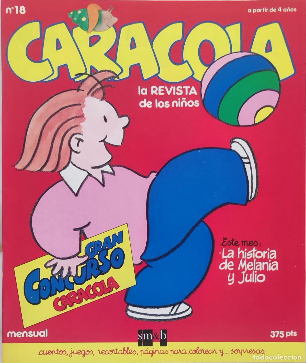 Libros de segunda mano: CARACOLA : LA REVISTA DE LOS NI&Ntilde;OS, N&ordm; 18. MADRID : BAYARD, MARZO 1990. NOTA: A PARTIR DE 4 A&Ntilde;OS.
