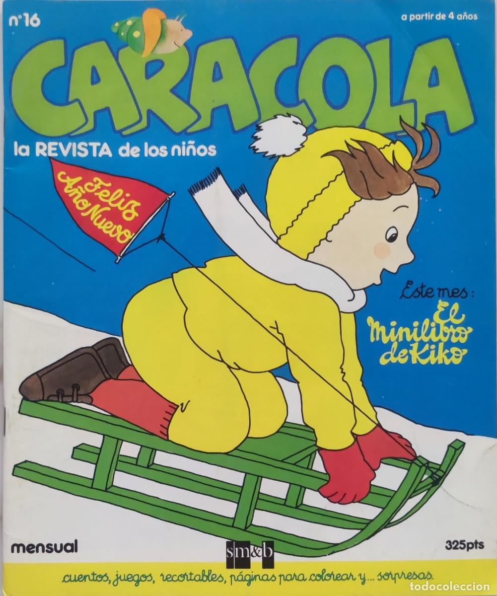 Libros de segunda mano: CARACOLA : LA REVISTA DE LOS NI&Ntilde;OS, N&ordm; 16. MADRID : BAYARD, ENERO 1990. NOTA: A PARTIR DE 4 A&Ntilde;OS.