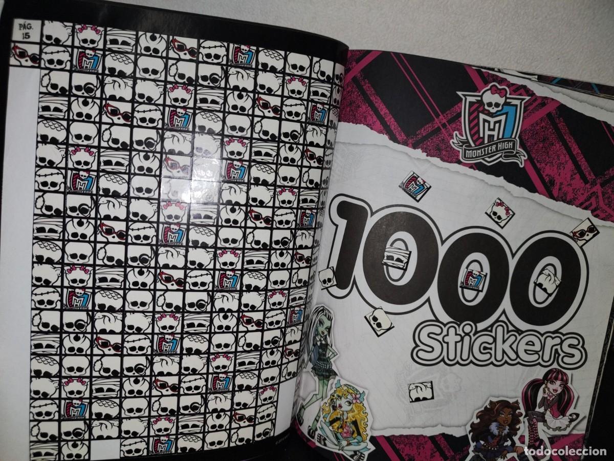 Libros de segunda mano: 102- MONSTER HIGH. 1000 STICKERS - Foto 6