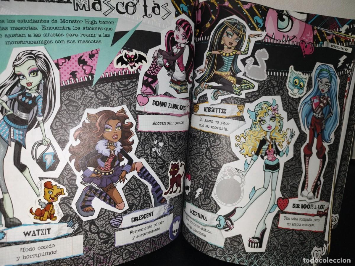 Libros de segunda mano: 102- MONSTER HIGH. 1000 STICKERS - Foto 7