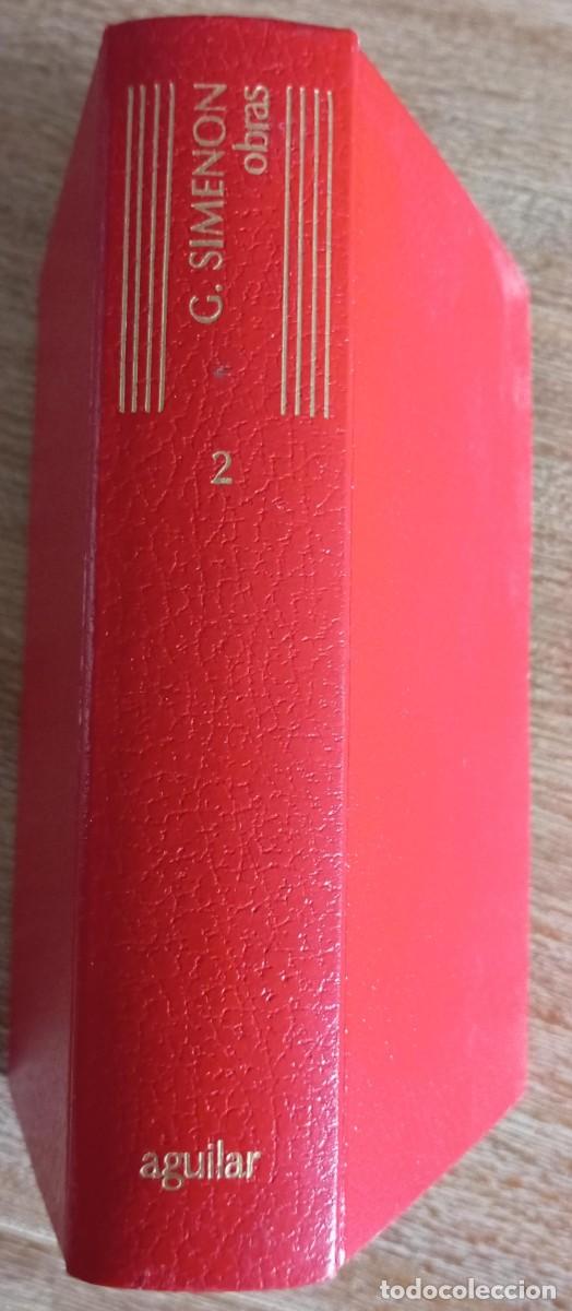 Libros de segunda mano: OBRAS TOMO II - GEORGES SIMENON - ED AGUILAR - Foto 1