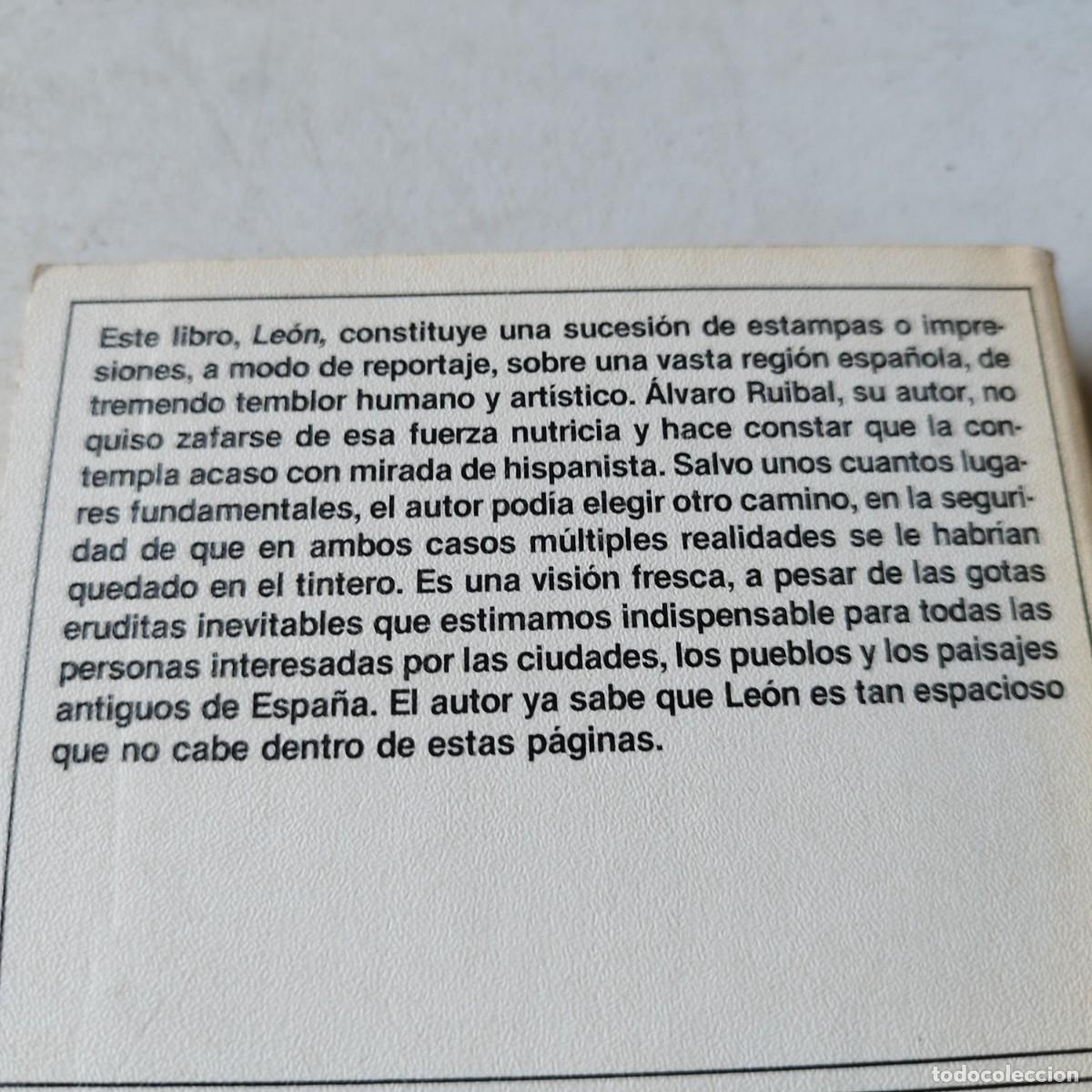 Libros de segunda mano: LEON / ALVARO RUIBAL / GRAVOL 54 / DESTINOLIBRO - Foto 4
