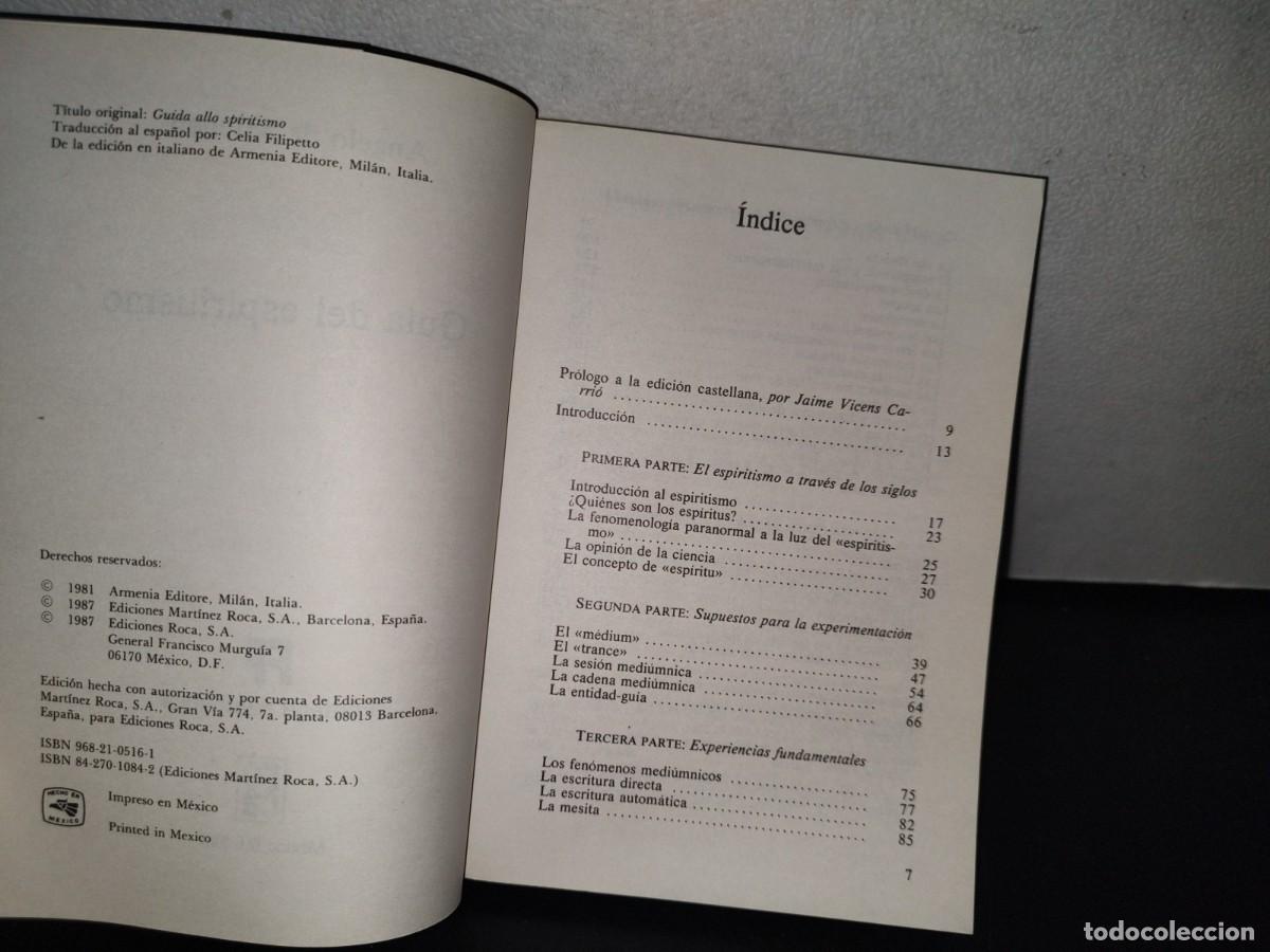 Libros de segunda mano: 102- GU&Iacute;A DEL ESPIRITISMO - ANGELO DE MICHELI - Foto 6
