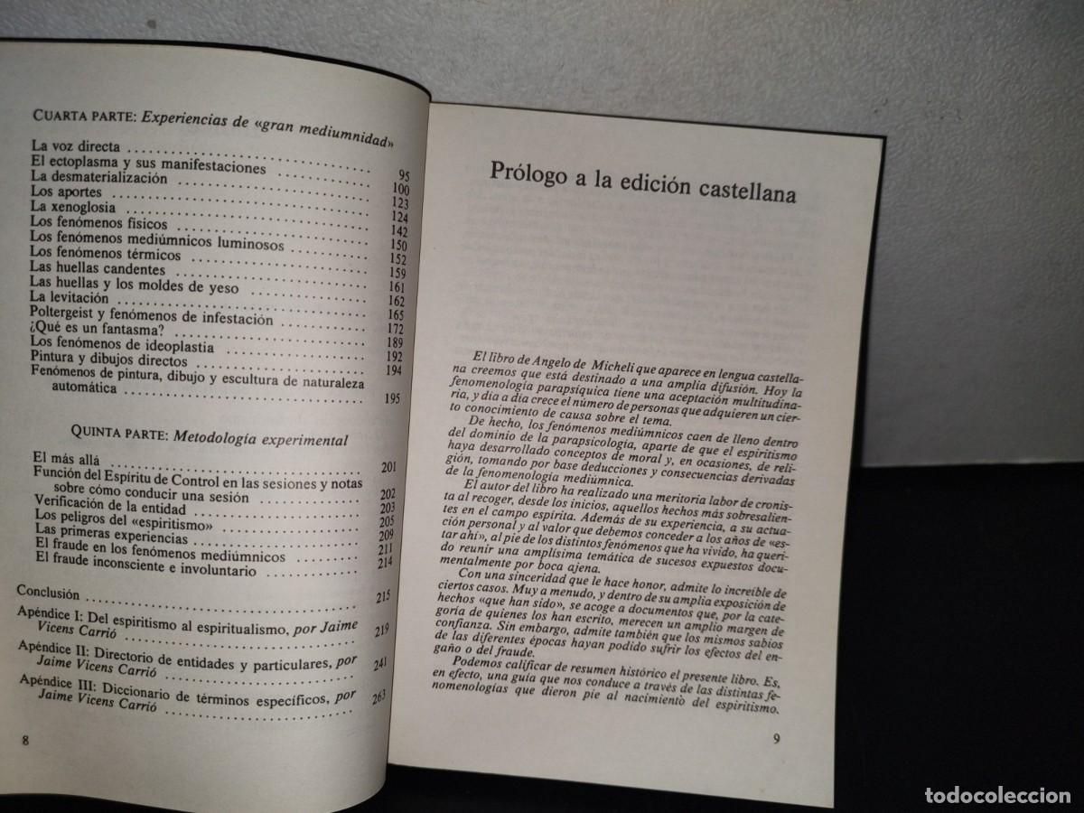 Libros de segunda mano: 102- GU&Iacute;A DEL ESPIRITISMO - ANGELO DE MICHELI - Foto 7