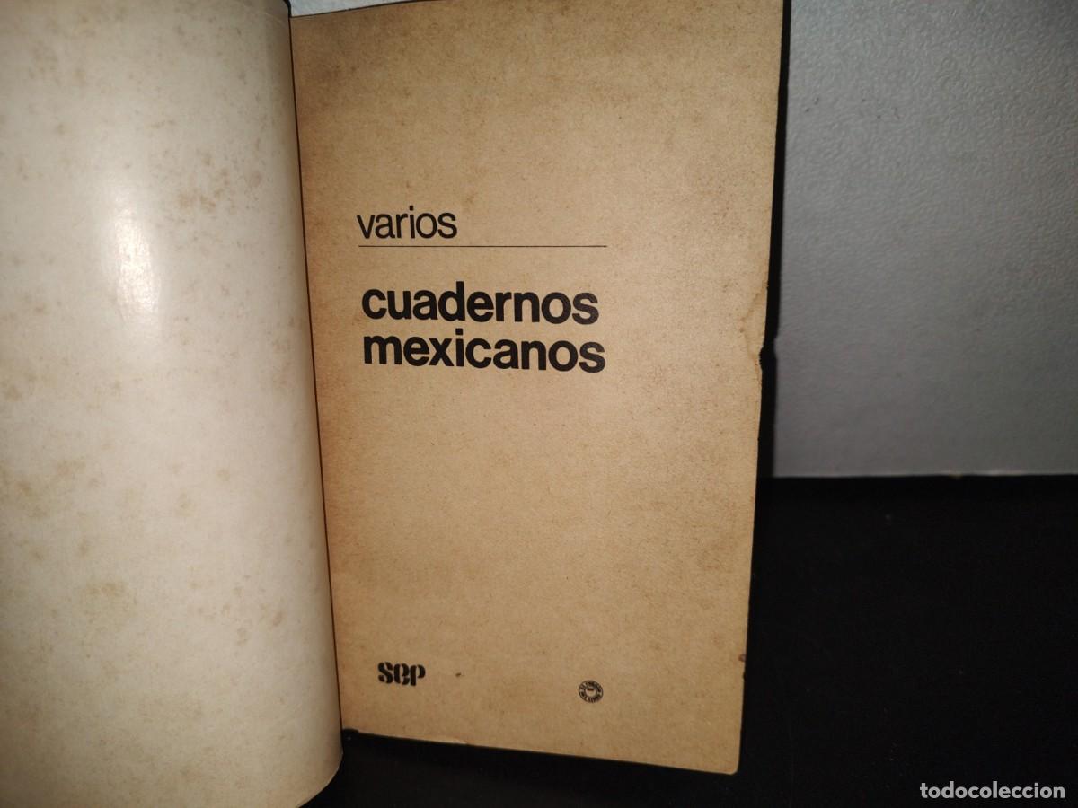 Libros de segunda mano: 102- VARIOS CUADERNOS MEXICANOS. SEP - 1982 - Foto 3