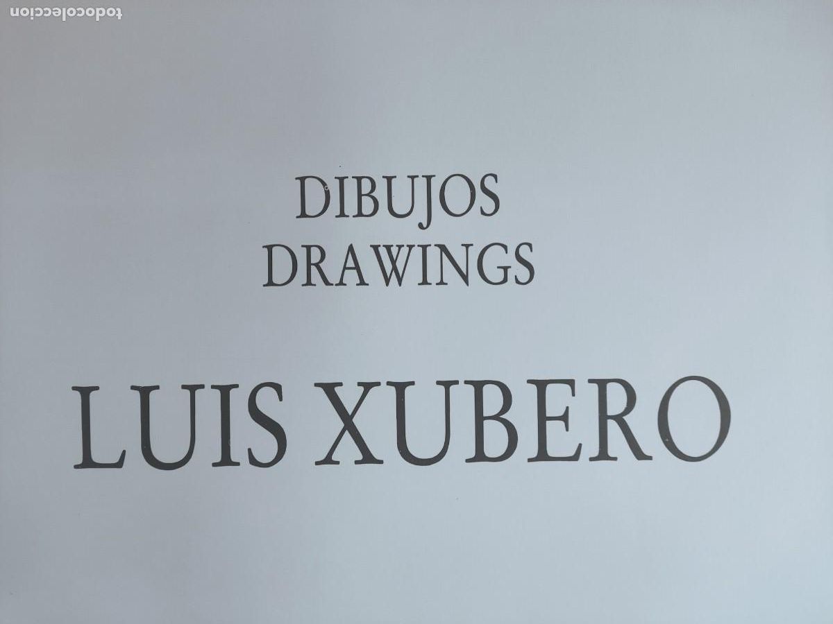 Libros de segunda mano: DIBUJOS-DRAWINGS / LUIS XUBERO / 100 EJEMPLARES N&ordm;-9 - Foto 1