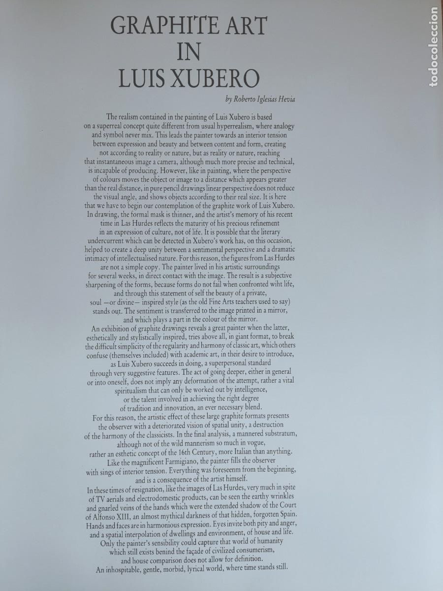 Libros de segunda mano: DIBUJOS-DRAWINGS / LUIS XUBERO / 100 EJEMPLARES N&ordm;-9 - Foto 6