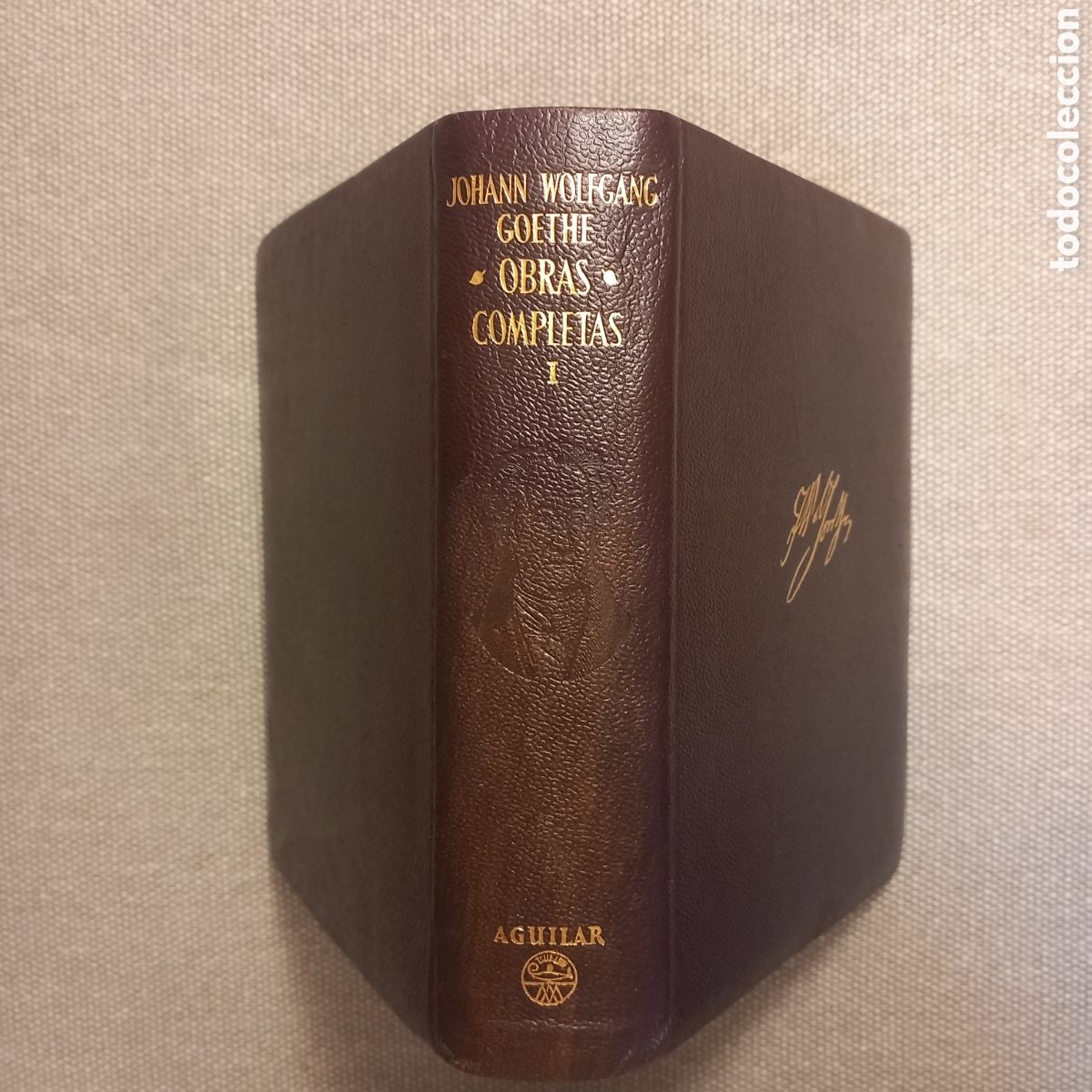 Libros de segunda mano: Goethe, ed. Aguilar, tomos I y II - Foto 6