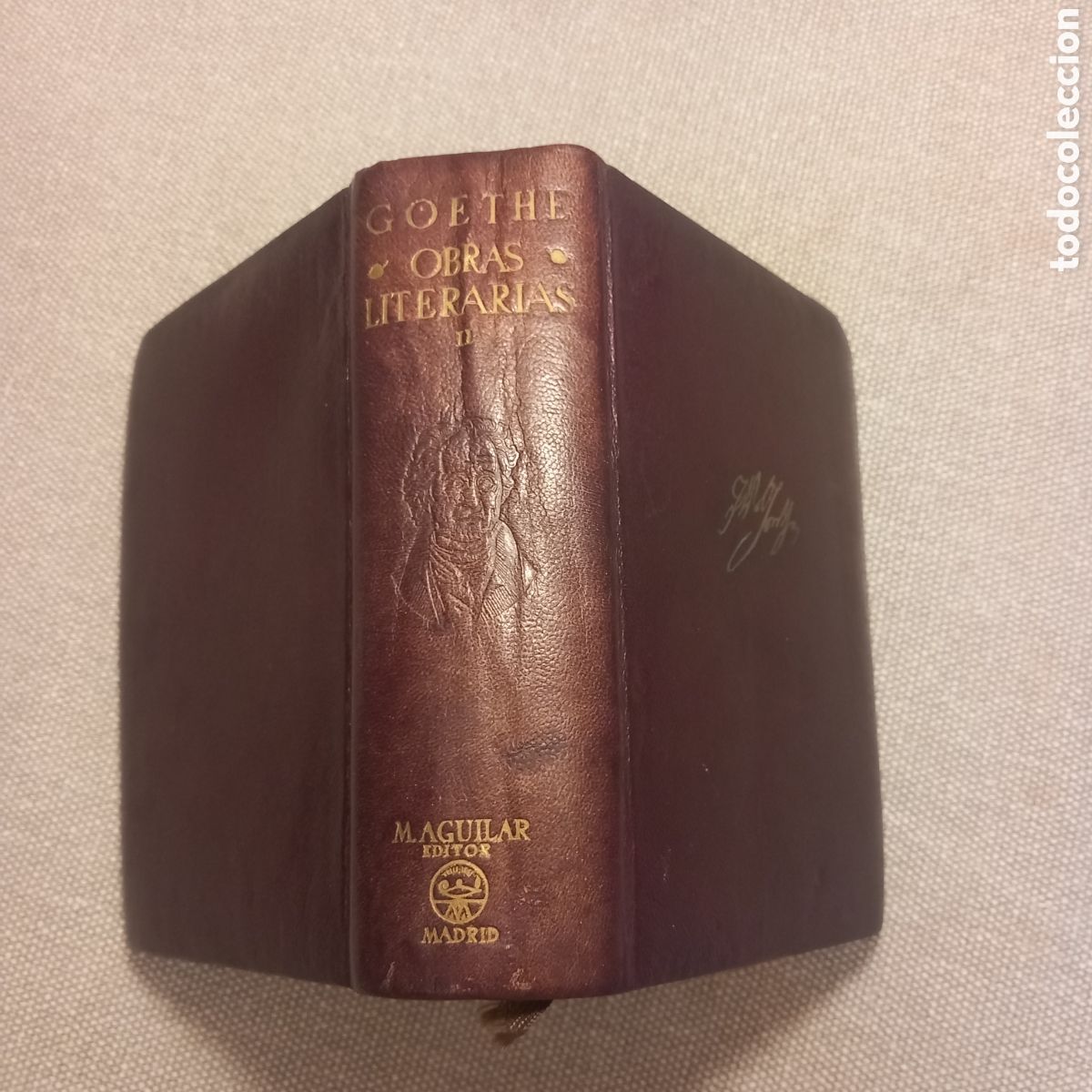 Libros de segunda mano: Goethe, ed. Aguilar, tomos I y II - Foto 5
