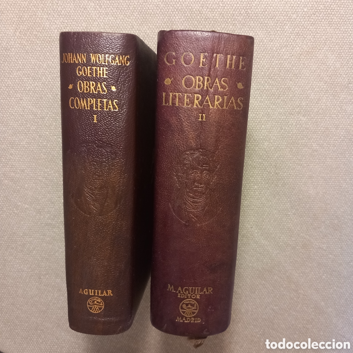 Libros de segunda mano: Goethe, ed. Aguilar, tomos I y II - Foto 1