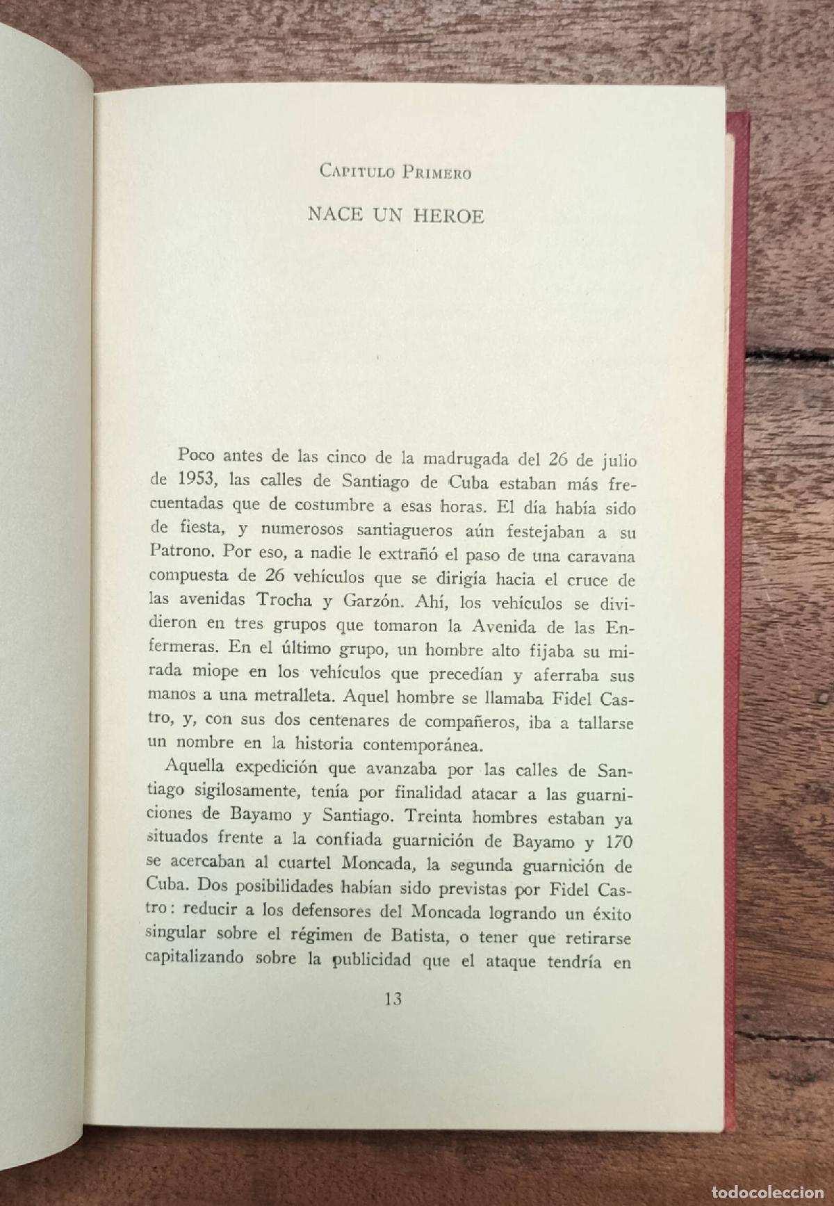 Libros de segunda mano: FIDEL CASTRO. MENESES, Enrique. Editorial Cosm&oacute;polis. 1969. - Foto 3