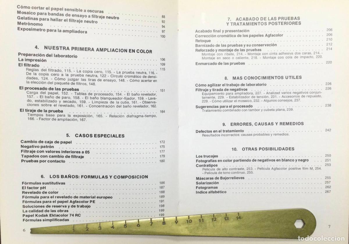 Libros de segunda mano: AS&Iacute; SE POSITIVA EL COLOR. ARGEM&Iacute;, Bruno. Ediciones Daimon. 1980. - Foto 3