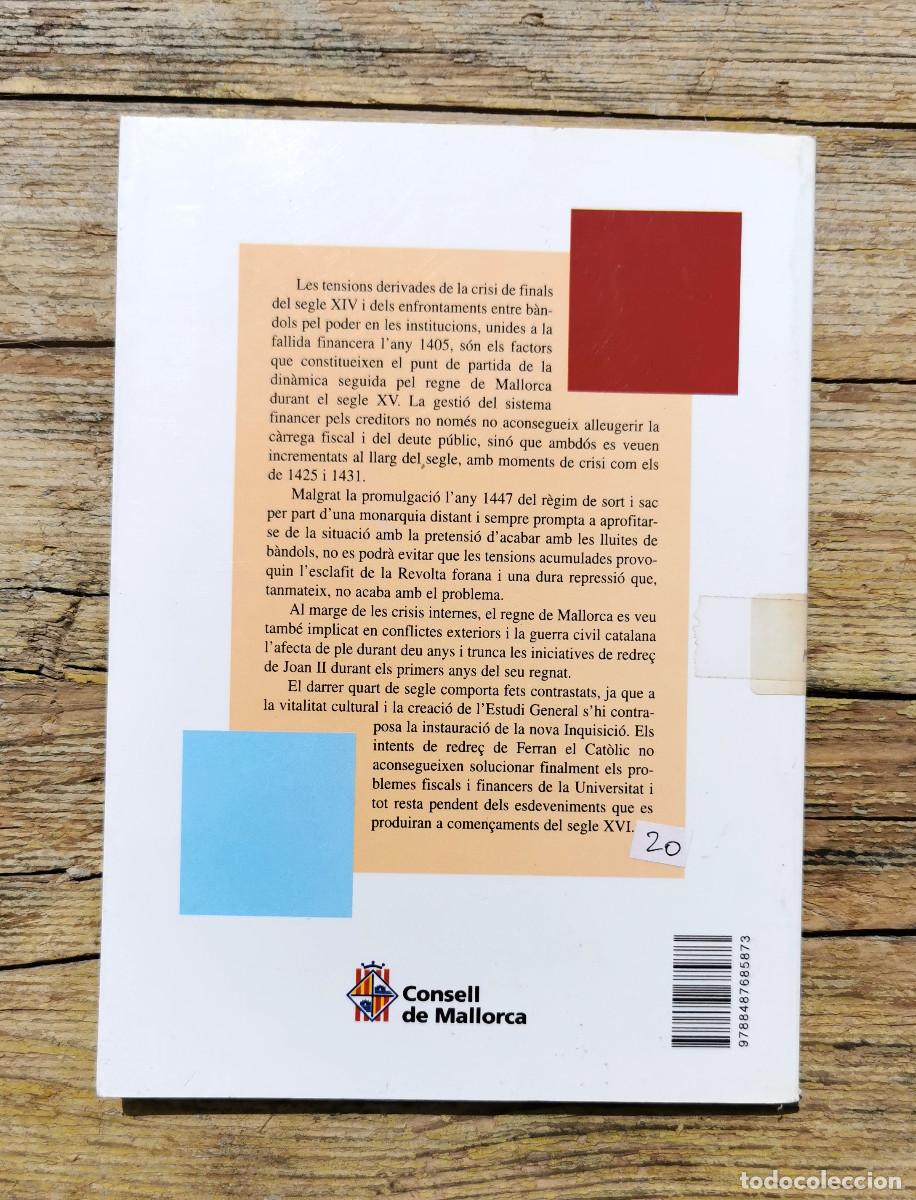 Libros de segunda mano: MALLORCA EN EL SEGLE XV. RICARD URGELL HERNANDEZ. 2000 - Foto 2