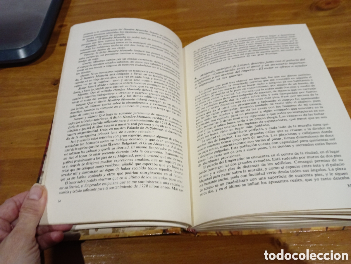 Libros de segunda mano: Los viajes de Gulliver. - Foto 3