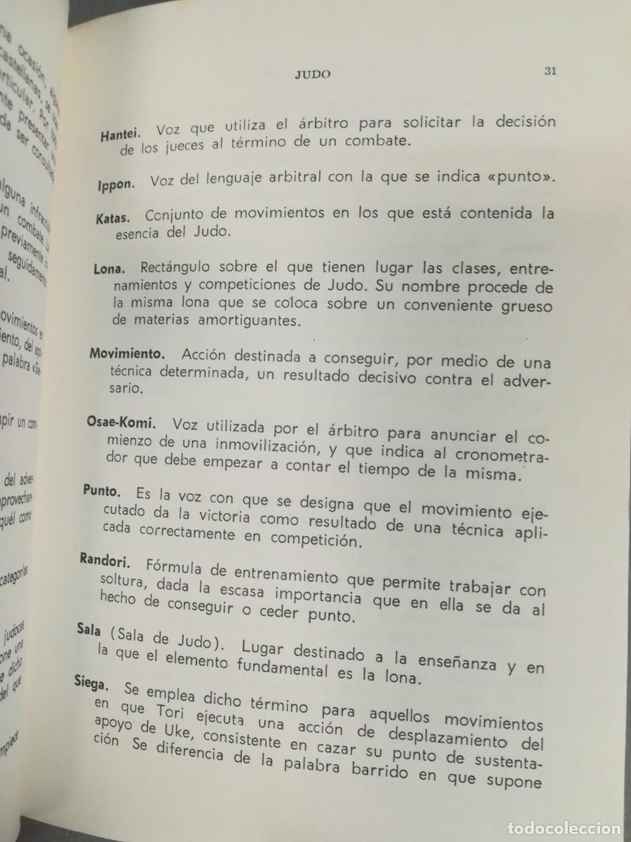 Libros de segunda mano: MANUAL DE JUDO. ANTONIO NACENTA - Foto 9