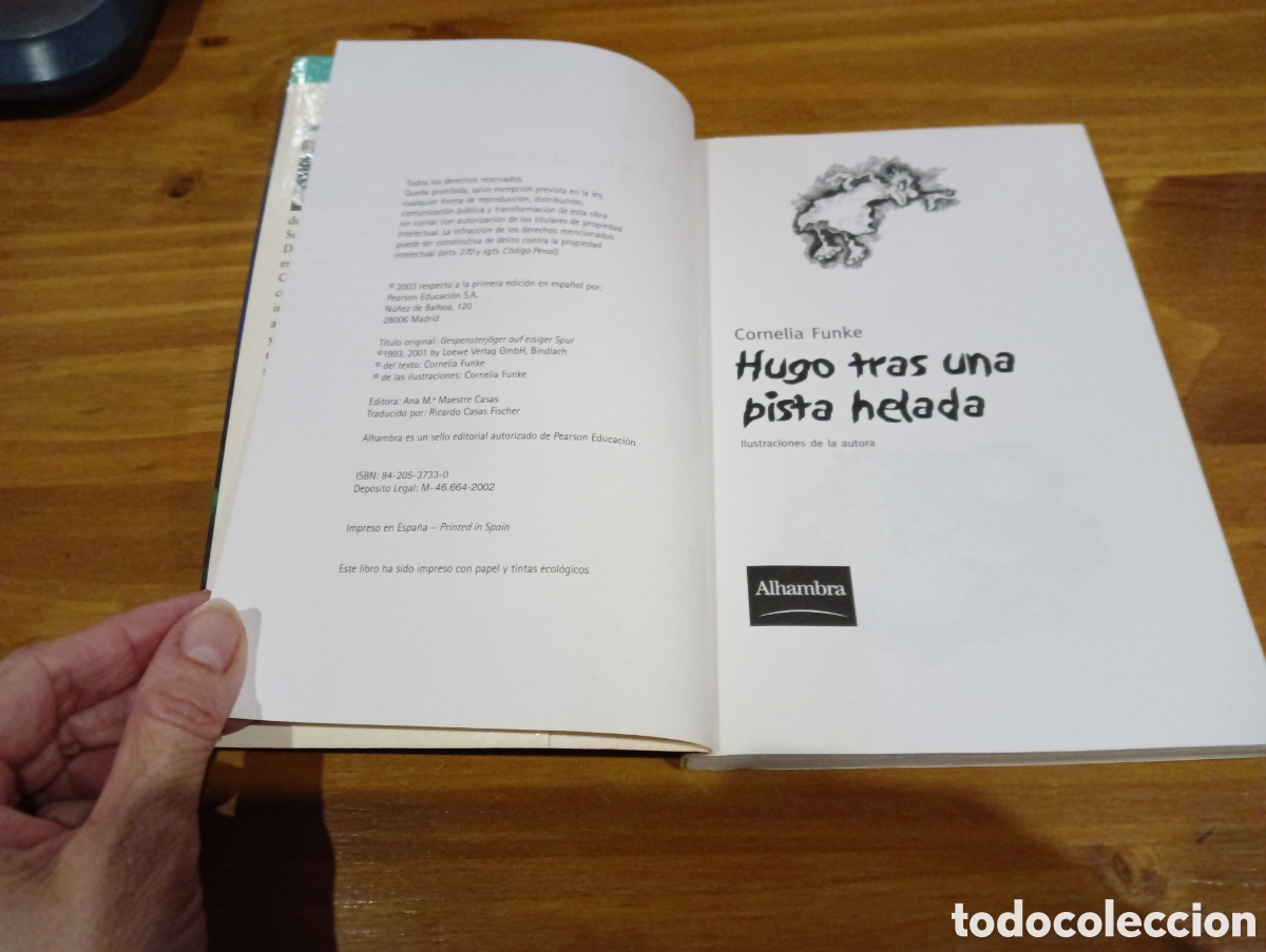 Libros de segunda mano: Hugo tras una pista helada - Foto 2