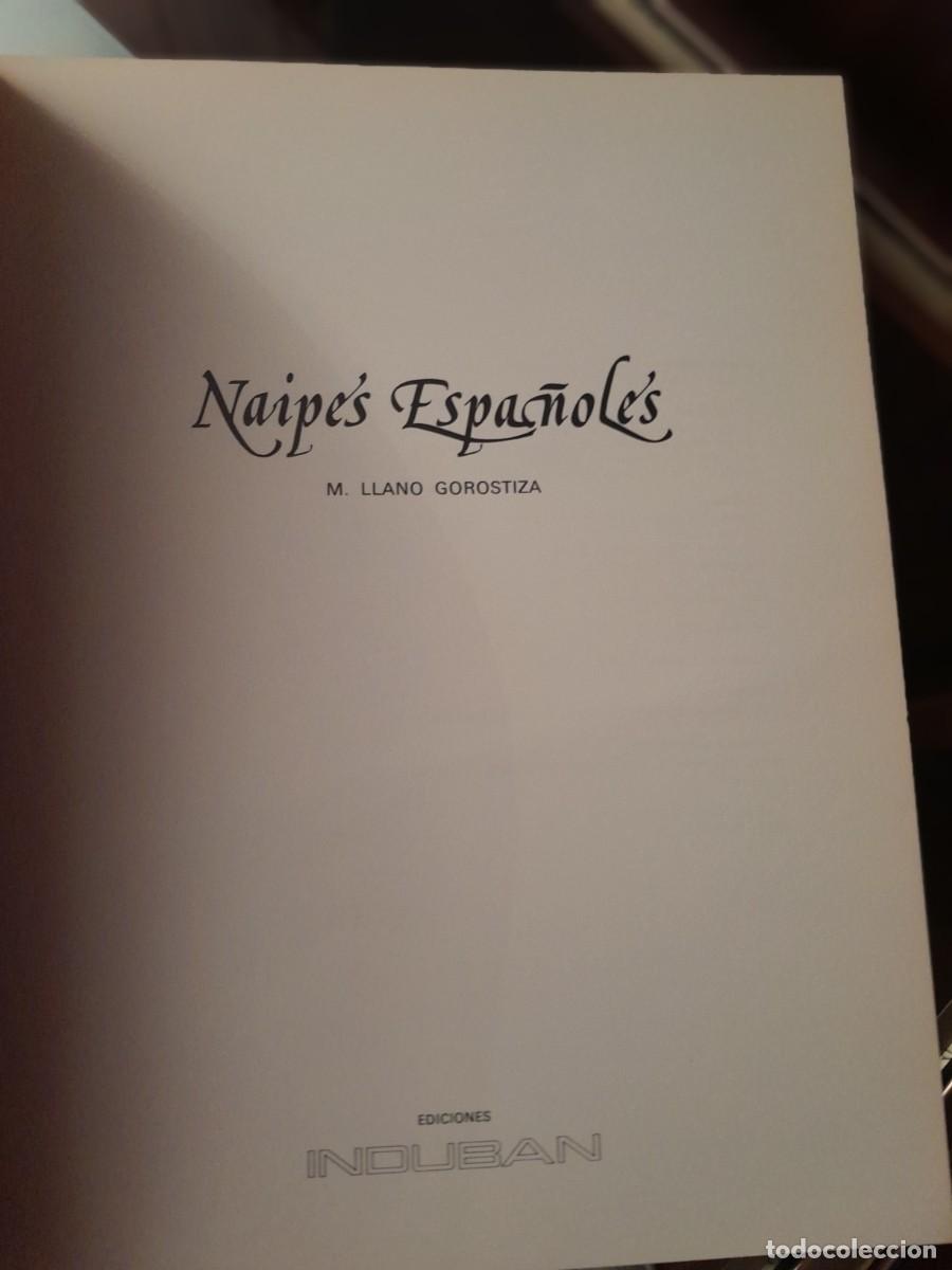 Libros de segunda mano: Naipes Espa&ntilde;oles de M. Llano Gorostiza - Foto 2
